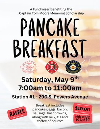 fire breakfast flyer