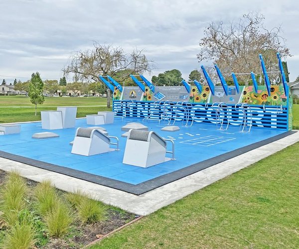 outdoor sports court