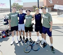 Silas Rodriguez, Alex Aguilar, Jaylan Tagadaya, Osvaldo Cisneros and Avori Ortega