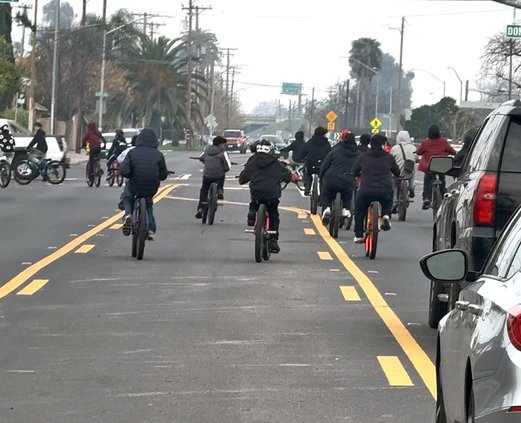 Unruly Ceres kids on bikes