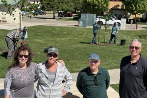 rose park tree planting