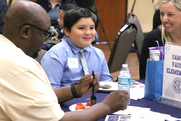 Adrian Thompson student at Sam Vaughn