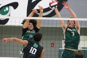 St. Mary's-Manteca boys volleyball