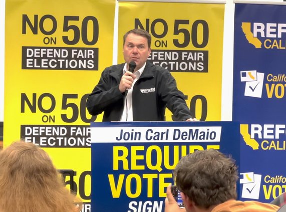 Carl DeMaio speaks in Modesto