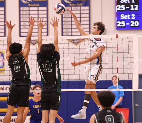 McNair-Ripon Christian boys volleyball