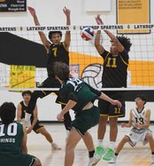 Twelve Bridges-Lathrop boys volleyball