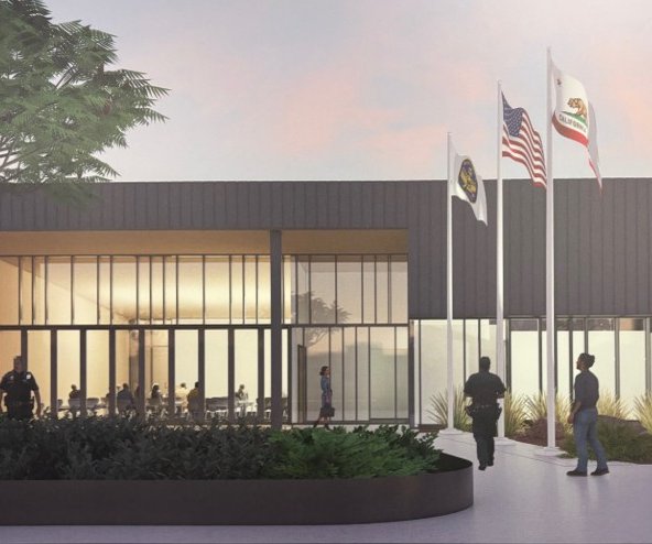 police front rendering