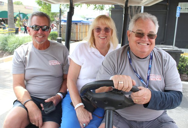 Ken Lane and Carol and Eric Ingwerson
