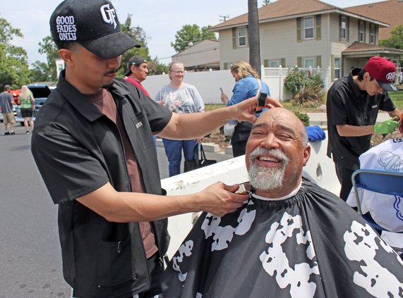 Jose Caballero of Turlock beard
