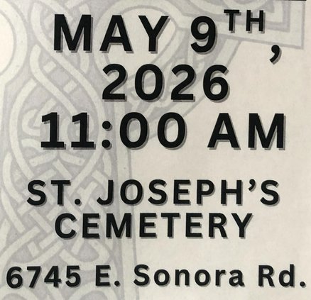 Memorial flyer