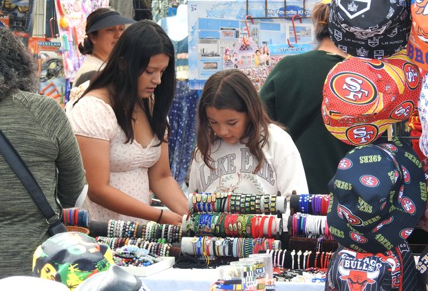 Street Faire vendor customers