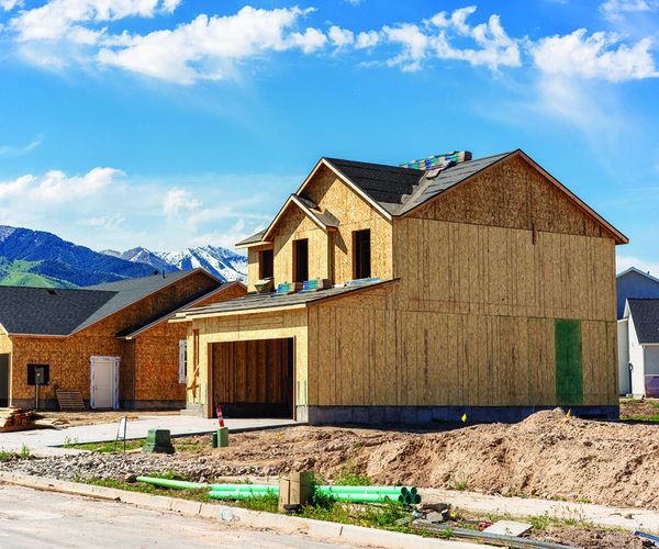 building houses