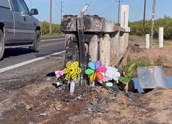 Roadside memorial OW