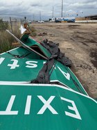Austin road sign work
