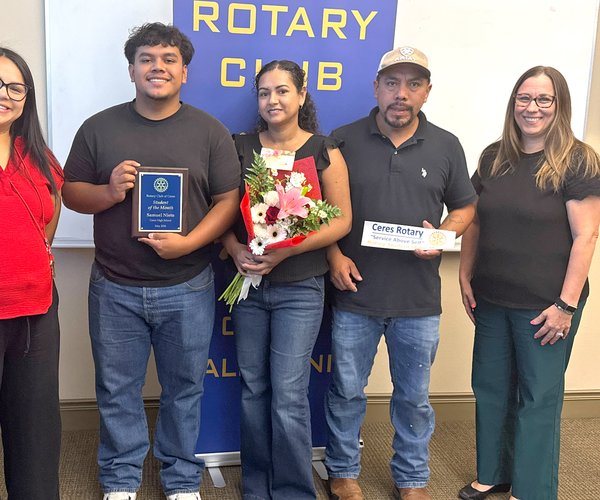 Student of the Month Samuel Nieto
