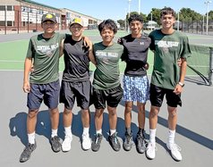 Avori Ortega, Osvaldo Cisneros, Jaylan Tagadaya, Alex Aguilar and Silas Rodriguez