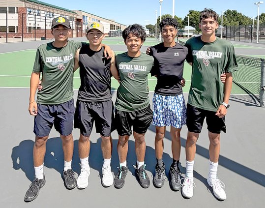 Avori Ortega, Osvaldo Cisneros, Jaylan Tagadaya, Alex Aguilar and Silas Rodriguez
