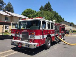 Turlock apartment fire