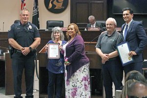 Shirley Rogers commended