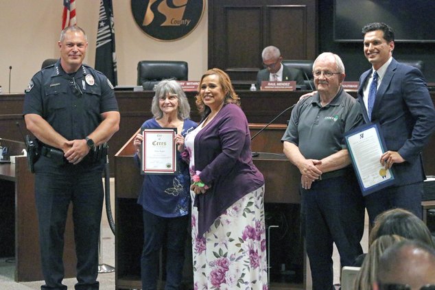 Shirley Rogers commended
