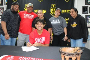 Gabriel Fa'ali'i signing