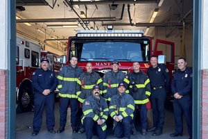 Manteca Fire engine sixth company