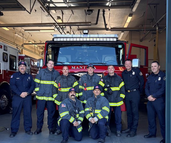 Manteca Fire engine sixth company