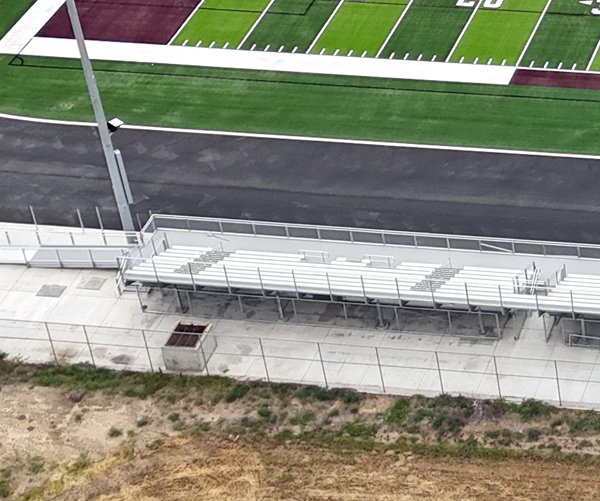 CVHS track by drone