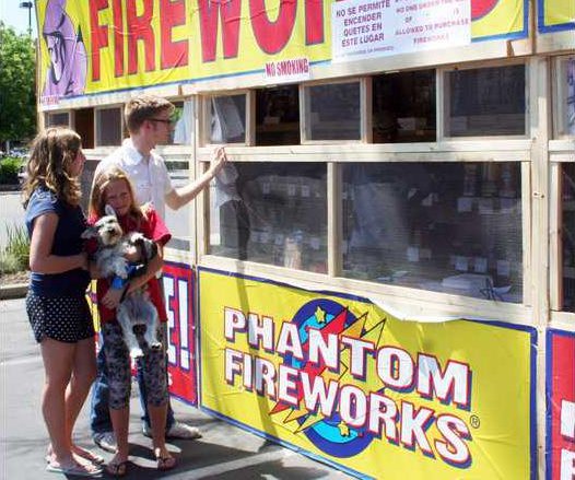 fireworks booth