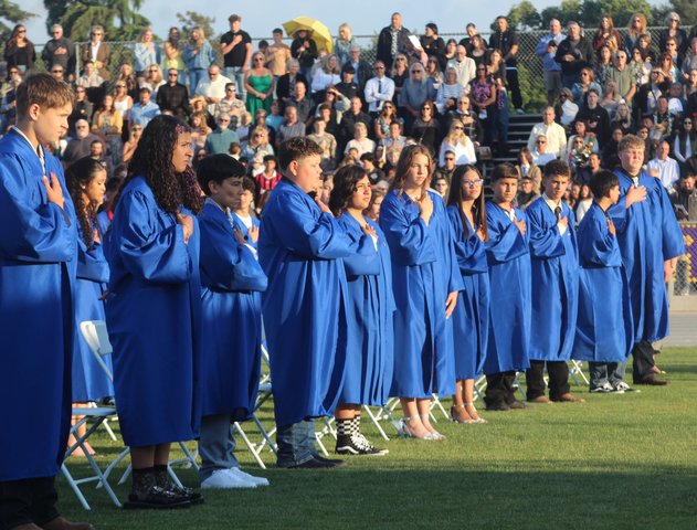 Eighth grade Panthers complete middle school journey