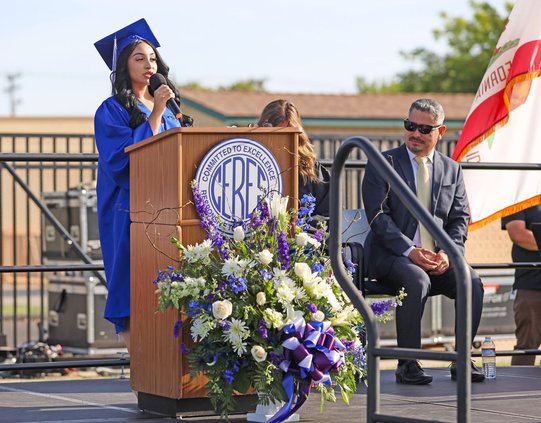 Salutatorian Vanessa Hernandez