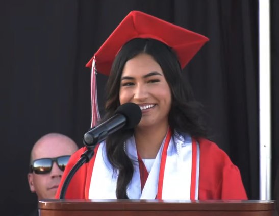 Miranda Zepeda addresses