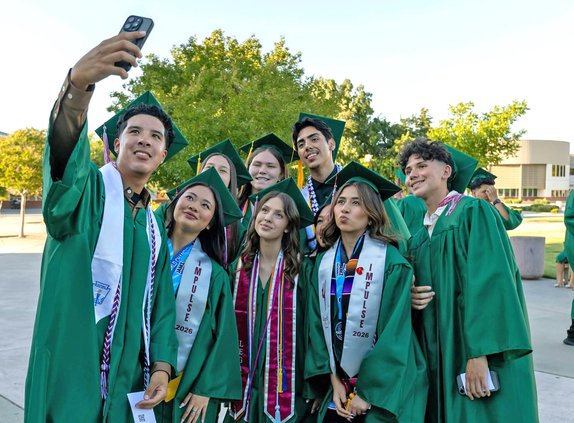 CVHS selfie grads 2026