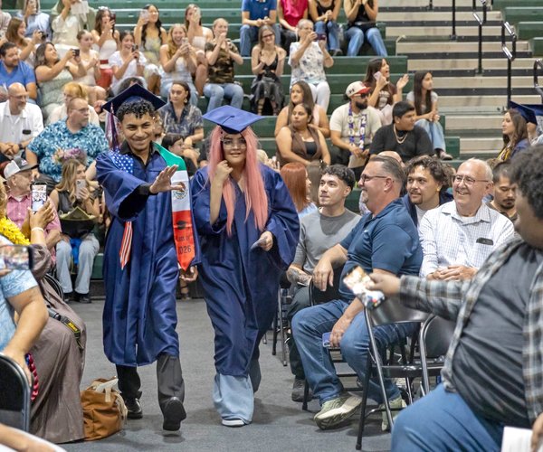 graduates of Whitmore Charter High School