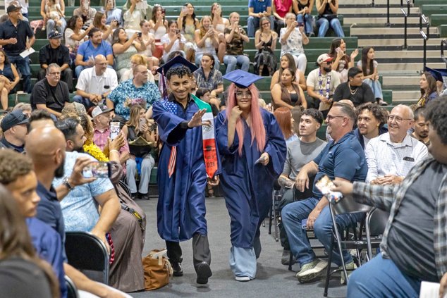 graduates of Whitmore Charter High School