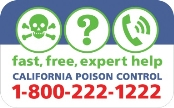 California poison control supports safety month
