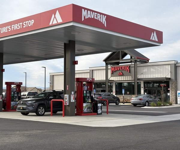 gas station