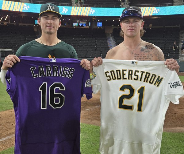Tyler Soderstrom and Cole Carrigg