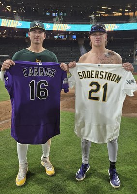 Tyler Soderstrom and Cole Carrigg