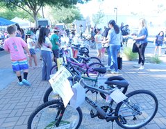 Bikes row