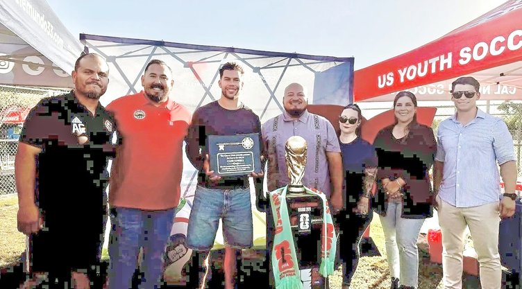 Cade Cowell was presented a key to the city of Ceres