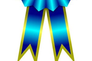 blue ribbon