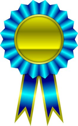 blue ribbon