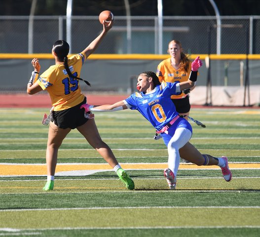 Local trio on winning side of inaugural Lions All-Star Flag Football Game