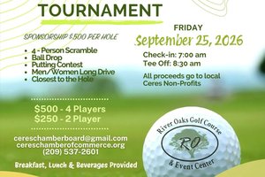 Ceres golf tourney flyer