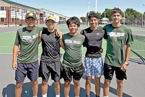 Avori Ortega, Osvaldo Cisneros, Jaylan Tagadaya, Alex Aguilar and Silas Rodriguez