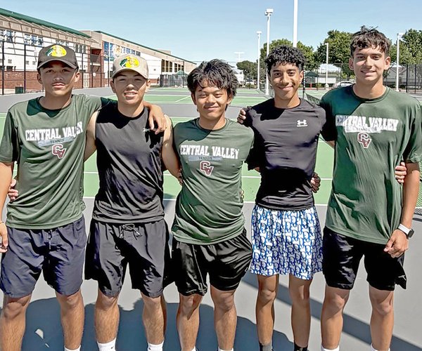 Avori Ortega, Osvaldo Cisneros, Jaylan Tagadaya, Alex Aguilar and Silas Rodriguez