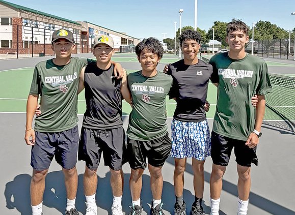Avori Ortega, Osvaldo Cisneros, Jaylan Tagadaya, Alex Aguilar and Silas Rodriguez