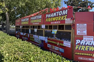 fireworks booth