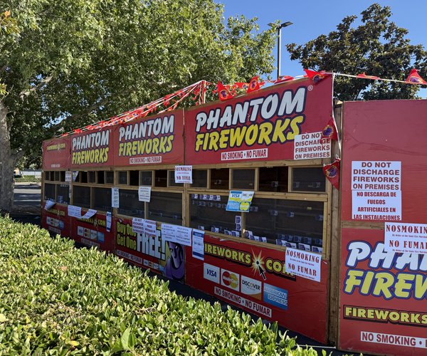 fireworks booth